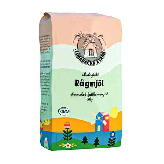Limabacka Kvarn Rågmjöl 2 kg