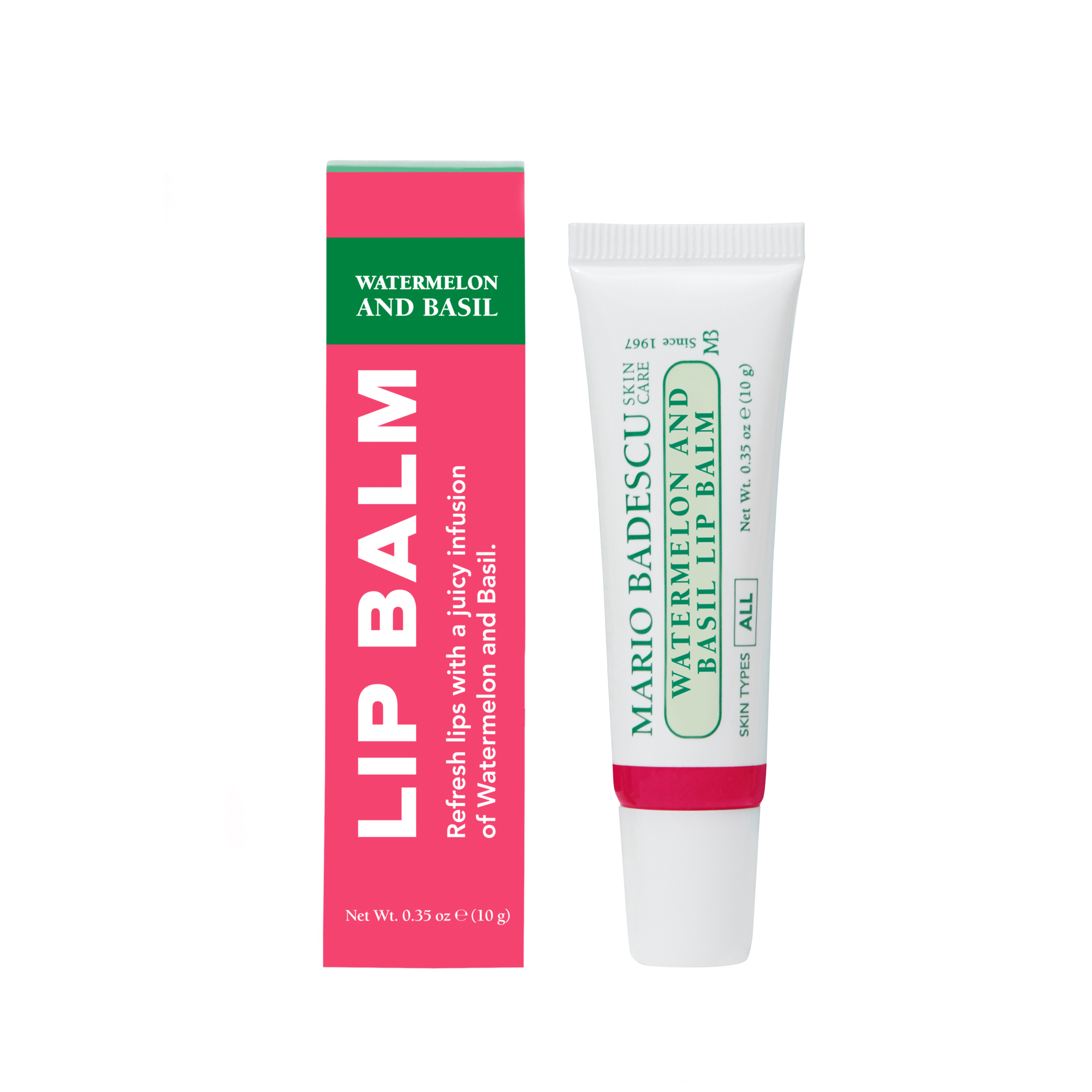Mario Badescu Lip Balm Watermelon & Basil 10 g
