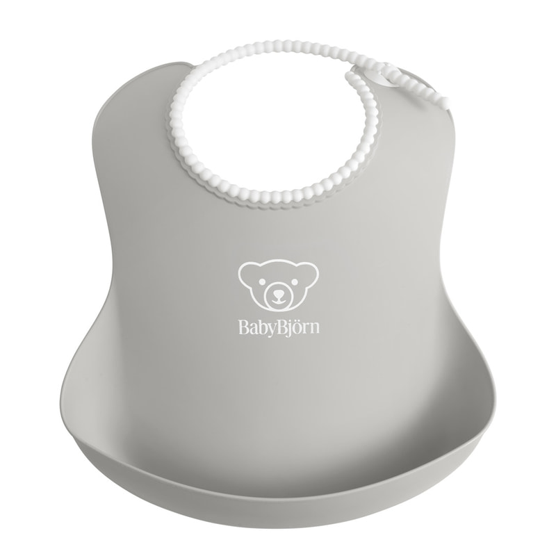 Produktfoto för BabyBjörn Haklapp Grå