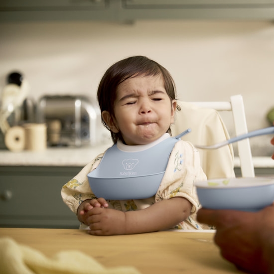 BabyBjörn Haklappsset Blekblå 2-pack