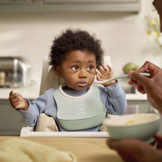 BabyBjörn Liten Haklapp Grön/Blå 2-pack 