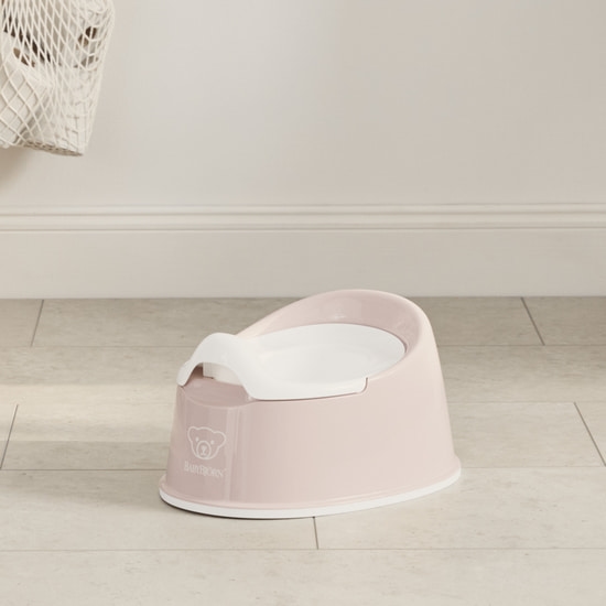 BabyBjörn Smart Potta Puderrosa/Vit