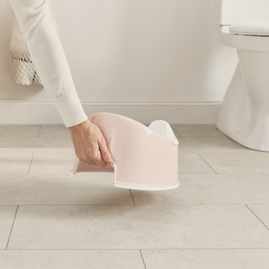 BabyBjörn Smart Potta Puderrosa/Vit