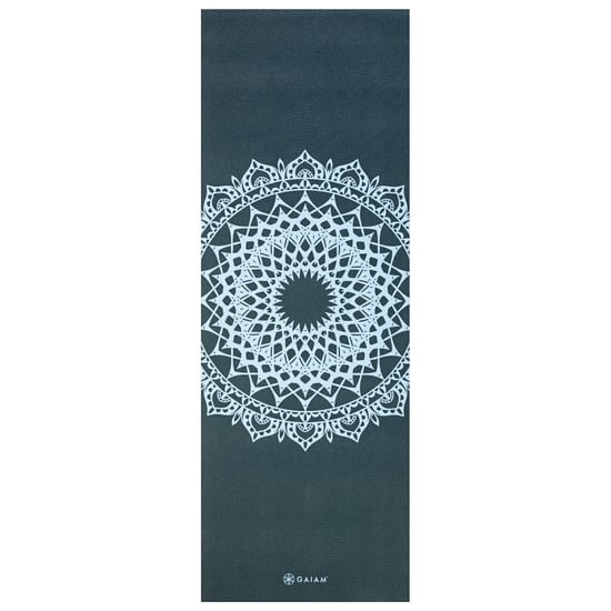 Gaiam Blue Aura Dove Marrakesh Yoga Mat Printed 5 mm