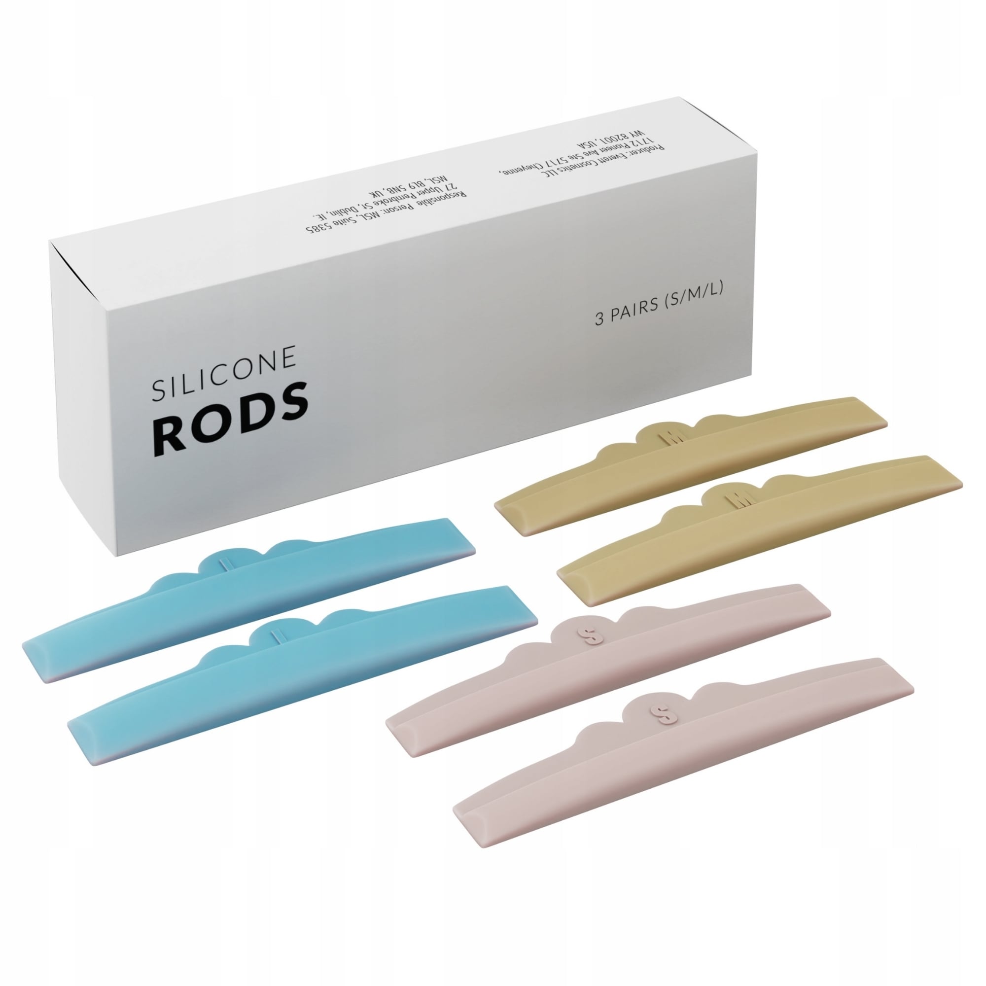 Nanolash Silicone Rods 6 st