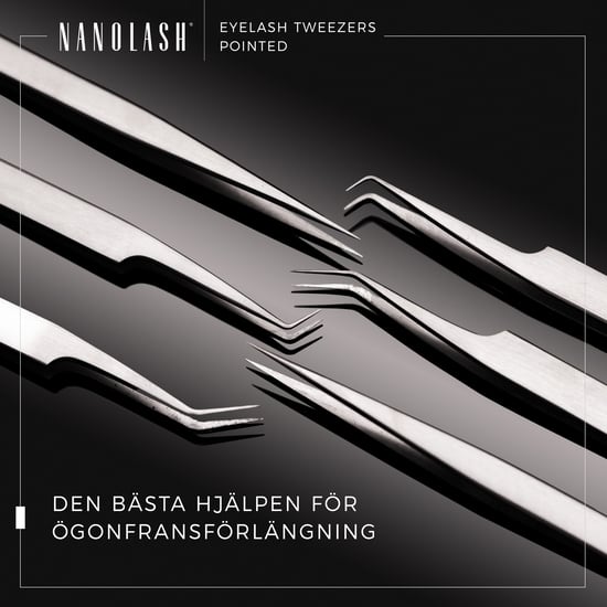 Nanolash Eyelash Tweezer Pointed