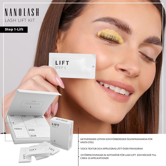 Nanolash Lash Lift Step 1 Lift