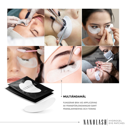 Nanolash Hydrogel Eye Patches Mini 100 st