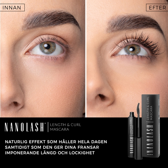 Nanolash Length & Curl Mascara 10 ml