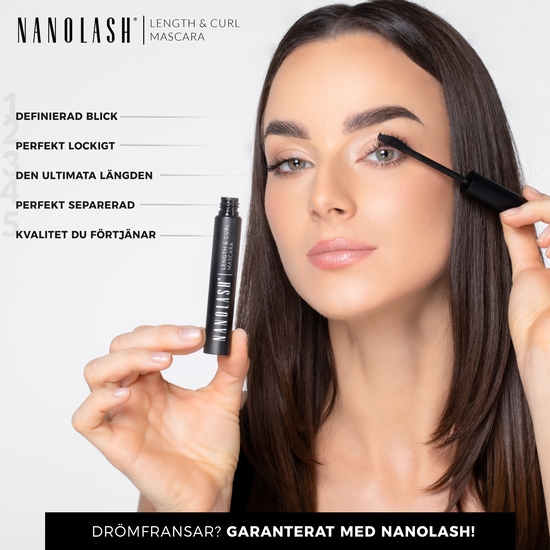 Nanolash Length & Curl Mascara 10 ml