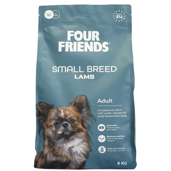 FourFriends Dog Small Breed Lamb 6 kg