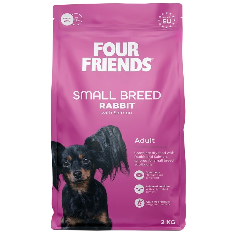 FourFriends Dog Small Breed Rabbit 2 kg