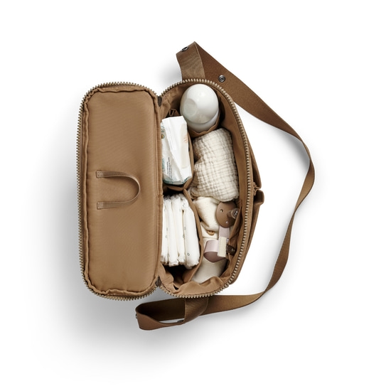 Elodie Organizer Half Moon Caramel Brown