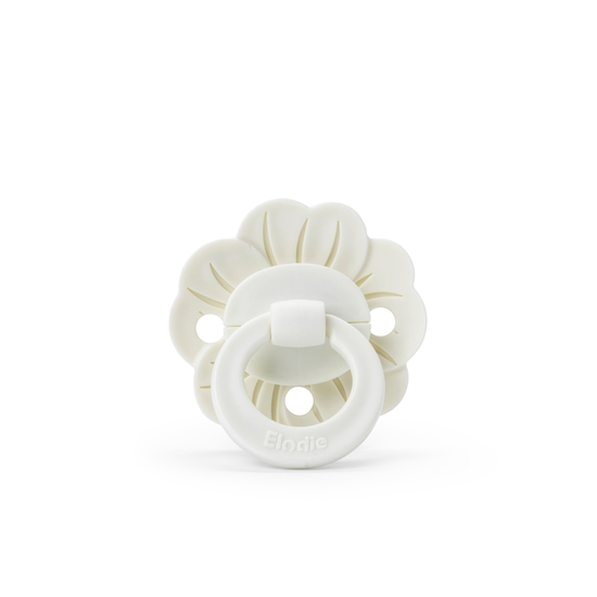 Elodie Binky Bloom Latex 0-6m Vanilla White