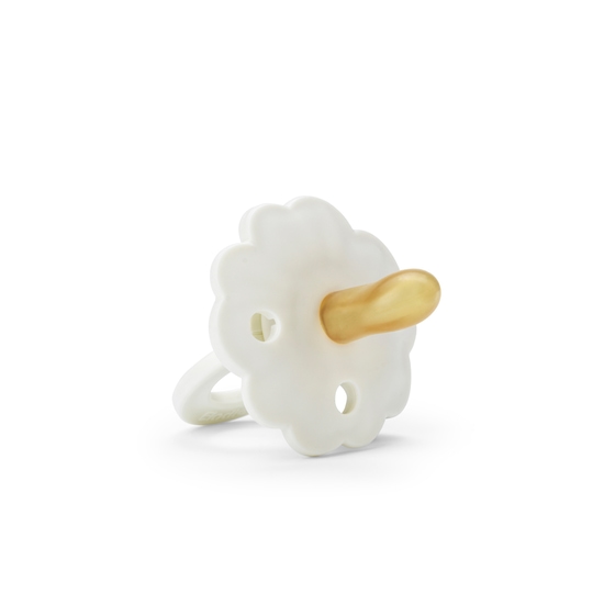 Elodie Binky Bloom Latex 0-6m Vanilla White
