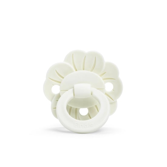 Elodie Binky Bloom Silicone 3m+ Vanilla White