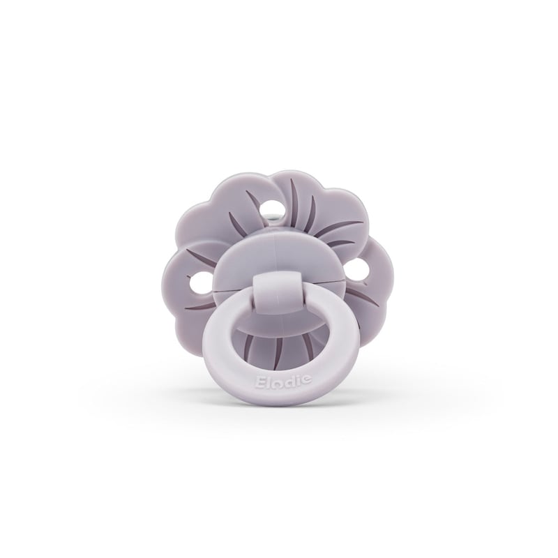 Elodie Binky Bloom Silicone 3m+ Lavender Love
