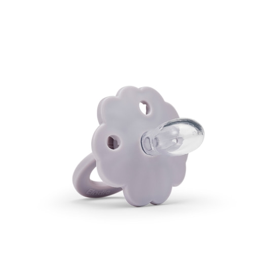 Elodie Binky Bloom Silicone 3m+ Lavender Love