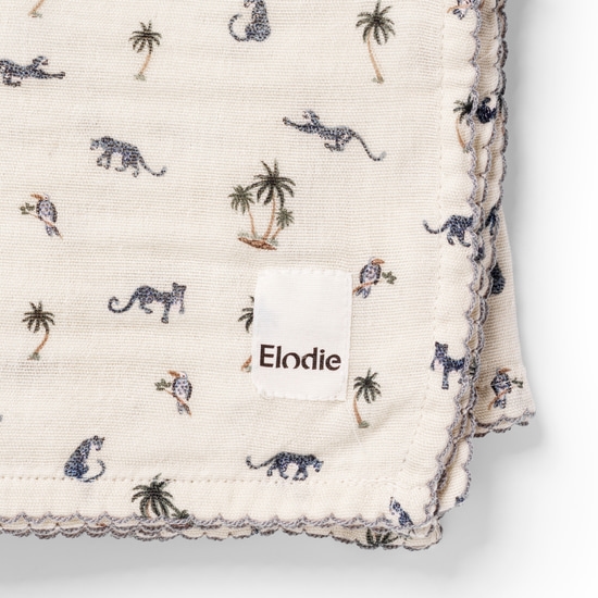 Elodie Bamboo Muslin filt Garden Leo's Resort