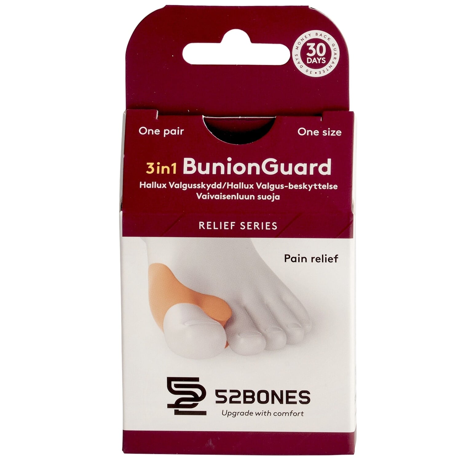 Alternativ bild 1 för 3 in 1 Bunion Guard