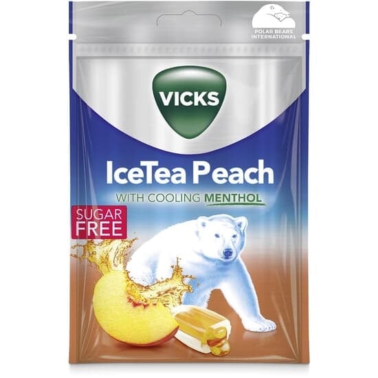 Vicks IceTea Peach 72 g