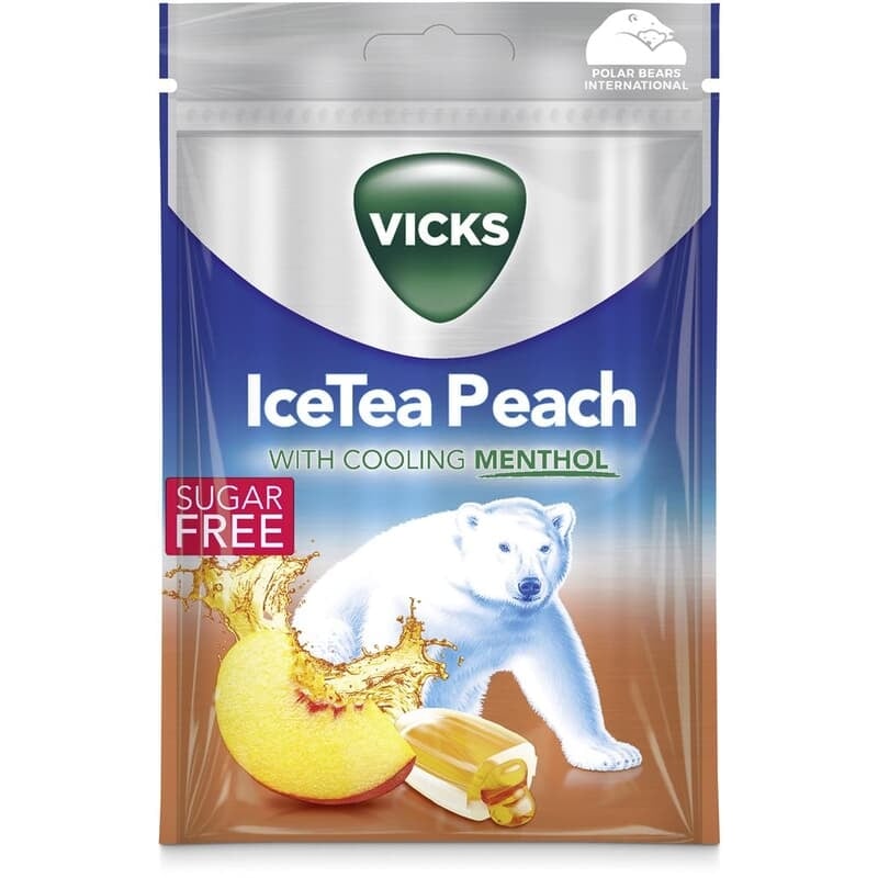 Vicks IceTea Peach 72 g
