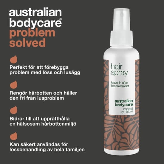 Australian Bodycare Hair Spray Lusbehandling 150 ml