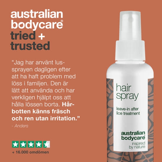 Australian Bodycare Hair Spray Lusbehandling 150 ml
