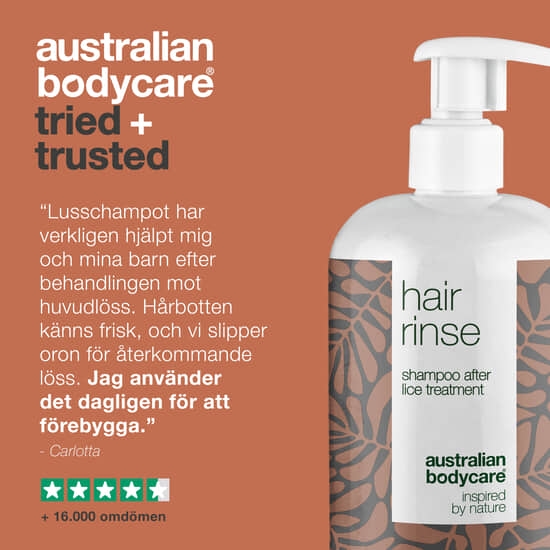 Australian Bodycare Hair Rinse Lusschampo 500 ml