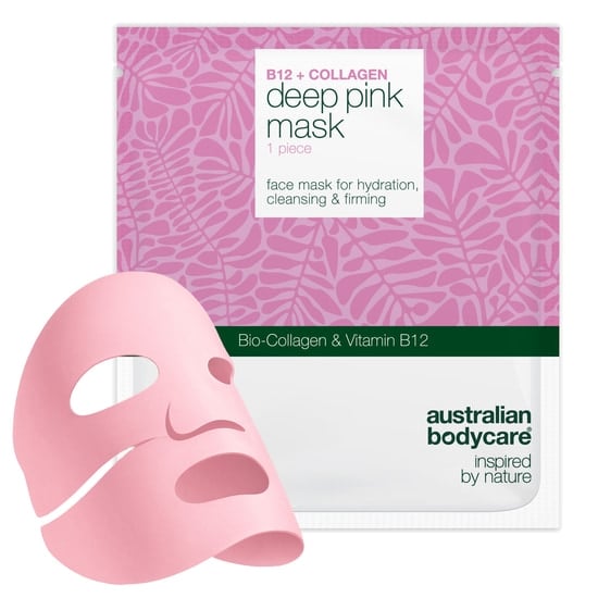Australian Bodycare B12 + Collagen Deep Pink Mask 1 st