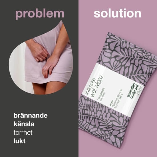 Australian Bodycare Intim Wet Wipes 24 st