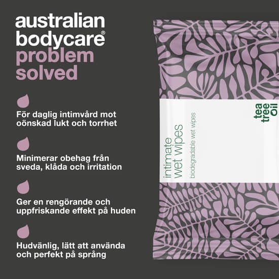 Australian Bodycare Intim Wet Wipes 24 st