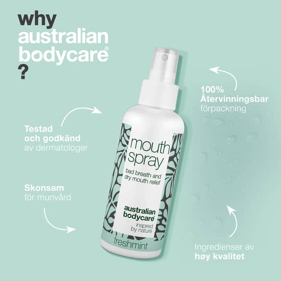 Australian Bodycare Mouth Spray with Freshmint 100 ml