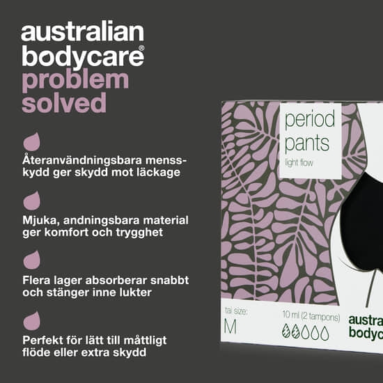 Australian Bodycare Period Pants Midi Light Flow M