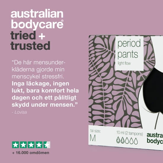 Australian Bodycare Period Pants Midi Light Flow M