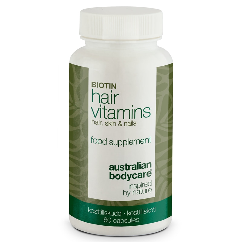 Australian BodyCare Australian Bodycare Biotin Hair Vitamins 60 kapslar