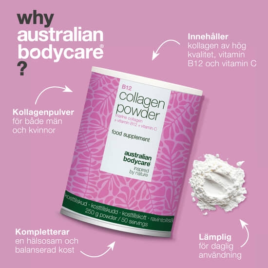 Australian Bodycare B12 & Collagen Powder 250 g