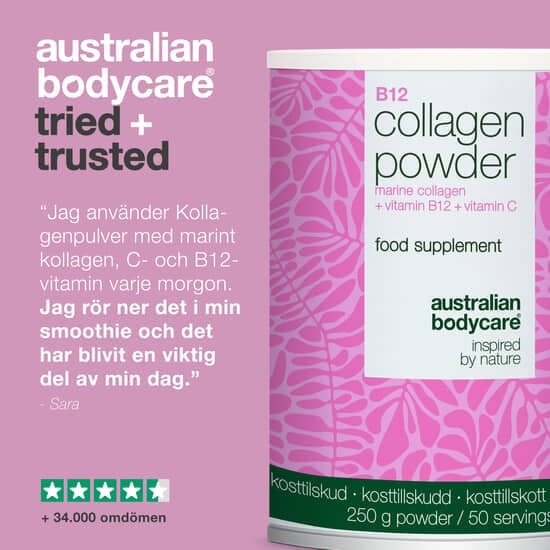 Australian Bodycare B12 & Collagen Powder 250 g