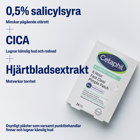 Cetaphil 6h Fast Clear Pimple Patch 24 st