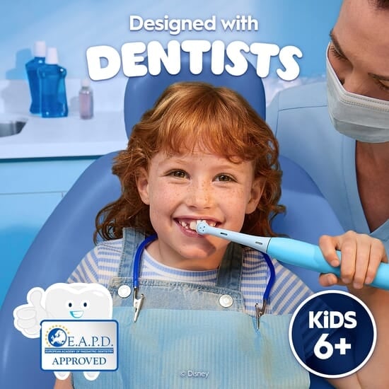 Oral-B iO Kids 6+ Disney Stitch Eltandborste med Resefodral