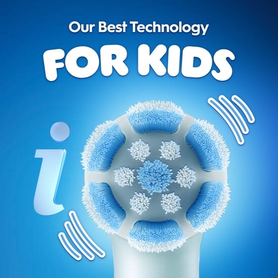 Oral-B iO Kids 6+ Disney Stitch Eltandborste med Resefodral