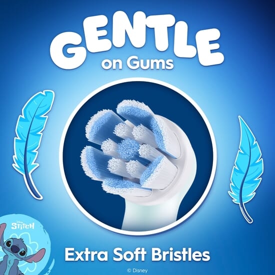 Oral-B iO Kids 6+ Disney Stitch Tandborsthuvuden Refill 2 st