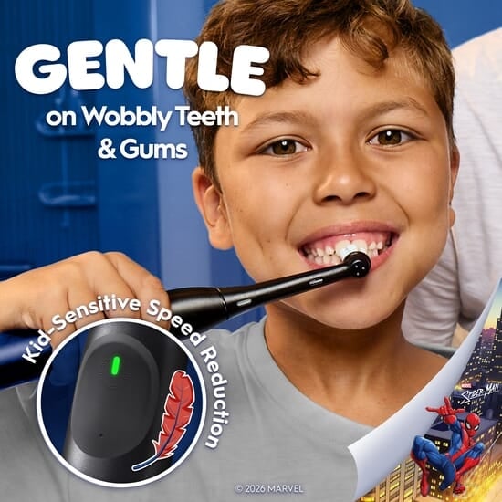 Oral-B iO Kids 6+ Marvel Spider-Man Eltandborste med Musiktimer