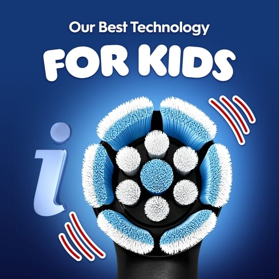 Oral-B iO Kids 6+ Marvel Spider-Man Eltandborste med Musiktimer