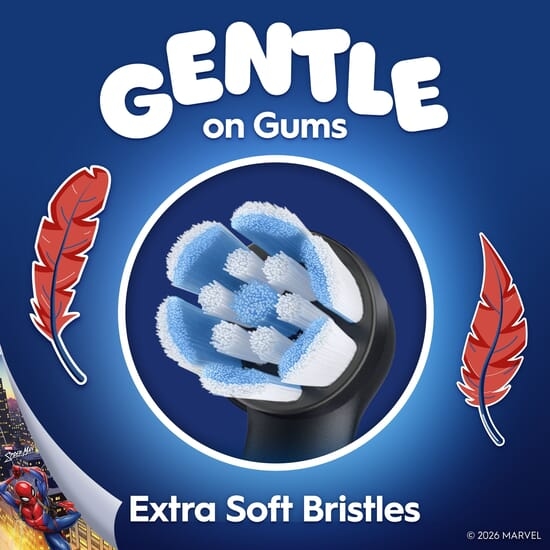 Oral-B iO Kids 6+ Marvel Spider-Man Tandborsthuvuden Refill 2 st