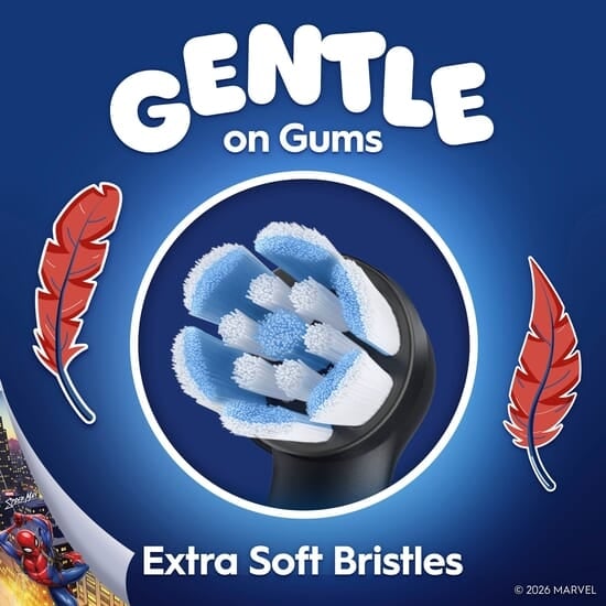Oral-B iO Kids 6+ Marvel Spider-Man Tandborsthuvuden Refill 3 st