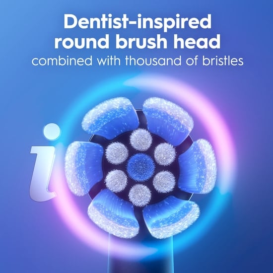 Oral-B iO 2 Forest Green Eltandborste med Resefodral