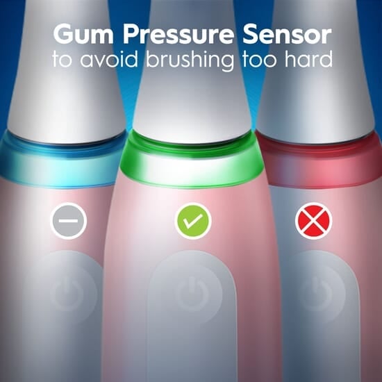 Oral-B iO 3 Eltandborste Rosa med Resefodral