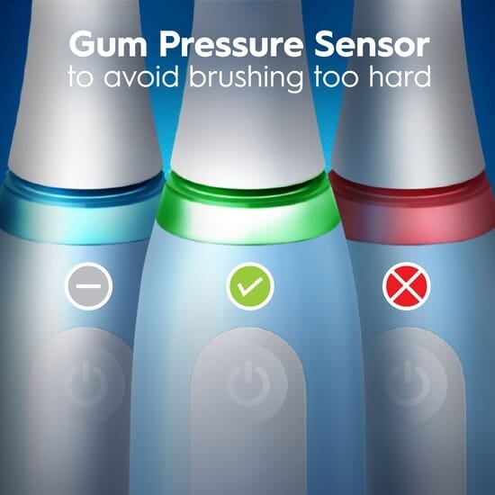 Oral-B iO 3 Eltandborste Blå med Resefodral