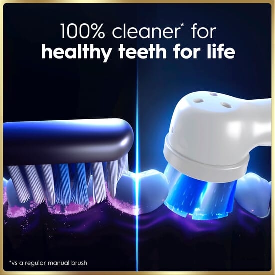 Oral-B iO 9 Eltandborste Vit med tillbehör